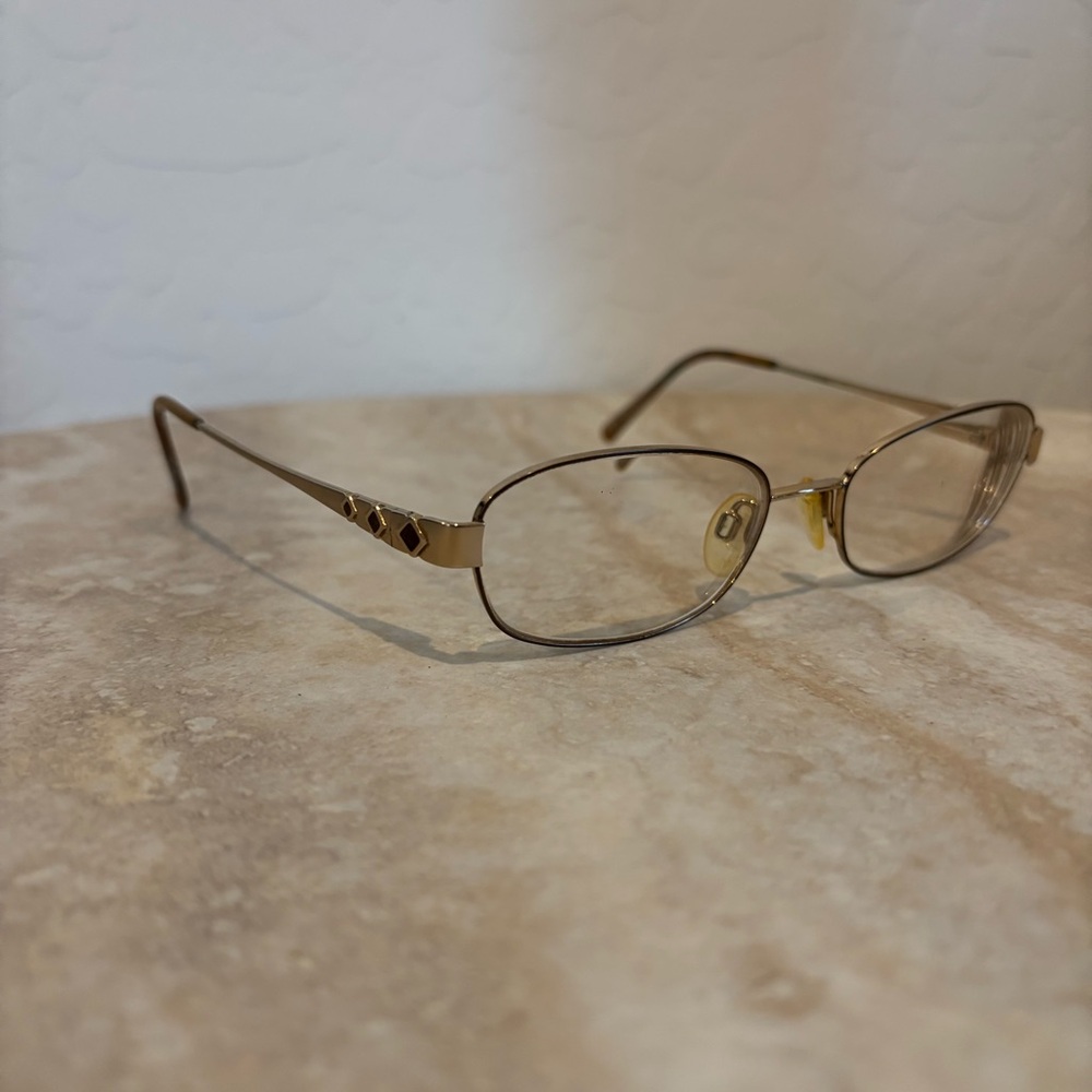 Charmant Aristar AR16304 women’s metal oval eyeglasses